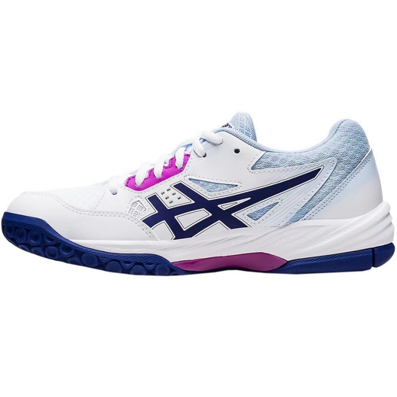 Scarpe indoor Asics Gel-Task 3 EL-Task 3 W 1072A082 101 bianco 1