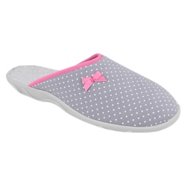 Scarpe da donna Befado pu 235D175 bianca rosa grigio 1
