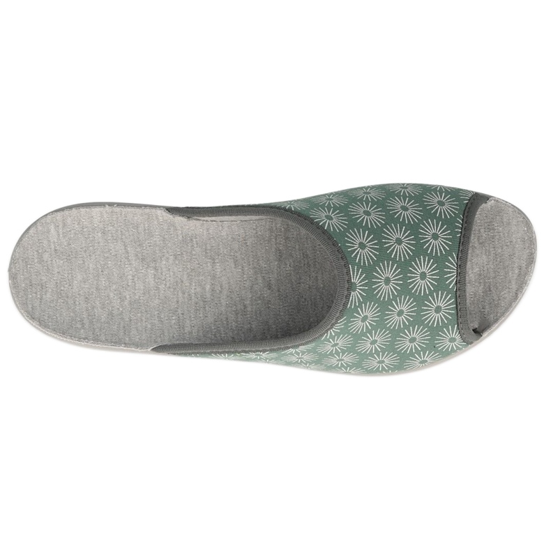 BEFADO SLIFERS DELLE DONNE CON STARS PU 254D141 verde 1