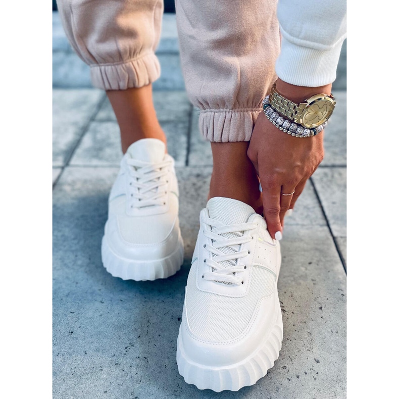 Scarpe sportive da donna Perla Beige 2