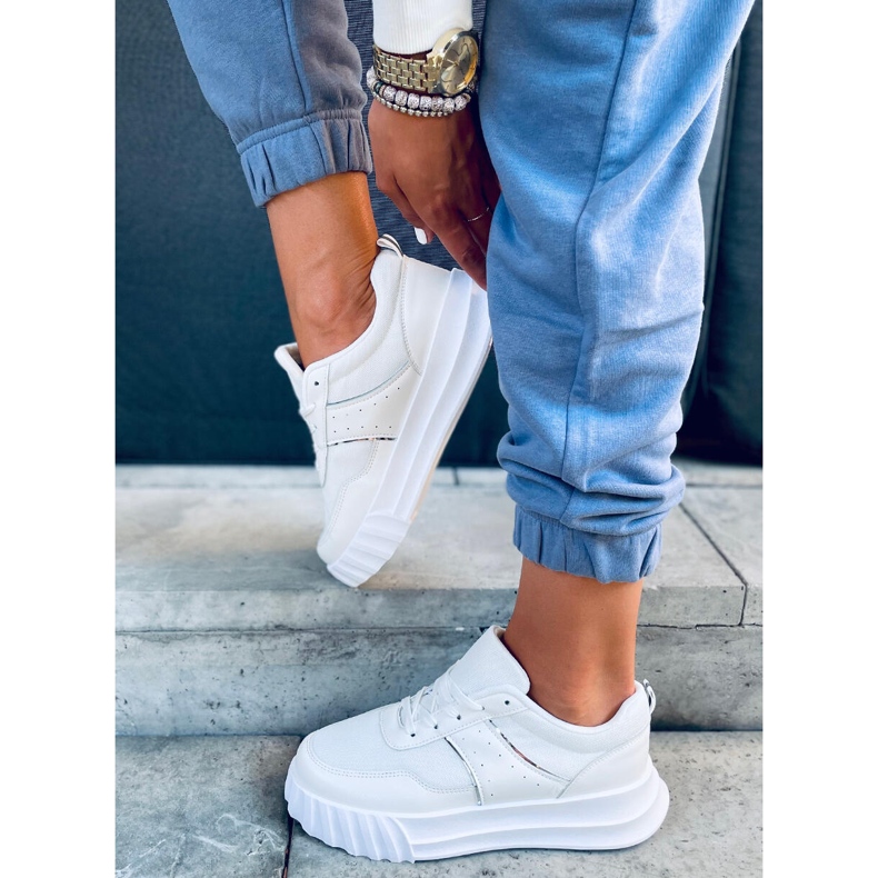 Scarpe sportive da donna Perla White bianca 1