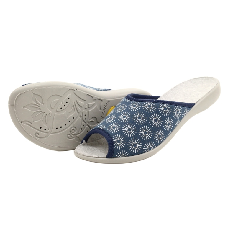Befado scarpe da donna pu 254D142 blu grigio 6