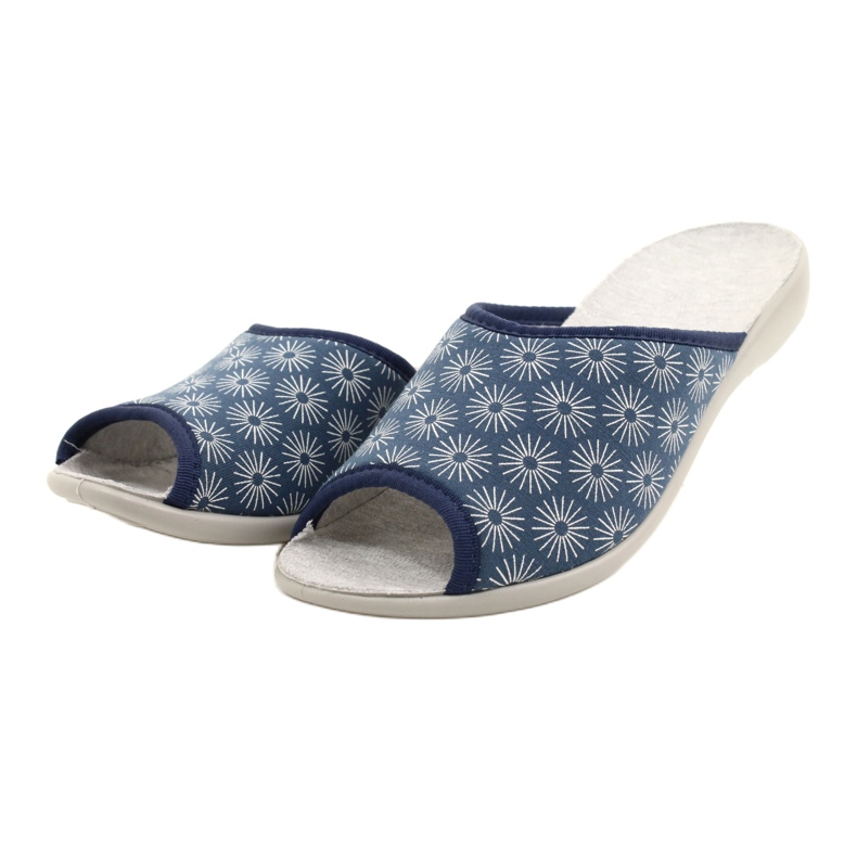 Befado scarpe da donna pu 254D142 blu grigio 5