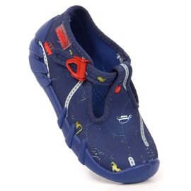 Ciabatte con chiusura Befado Jr BEF2S blu navy 1