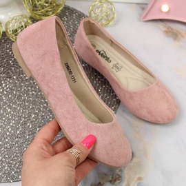 Ballerine eco scamosciate eVento Jr EVE358A rosa 1