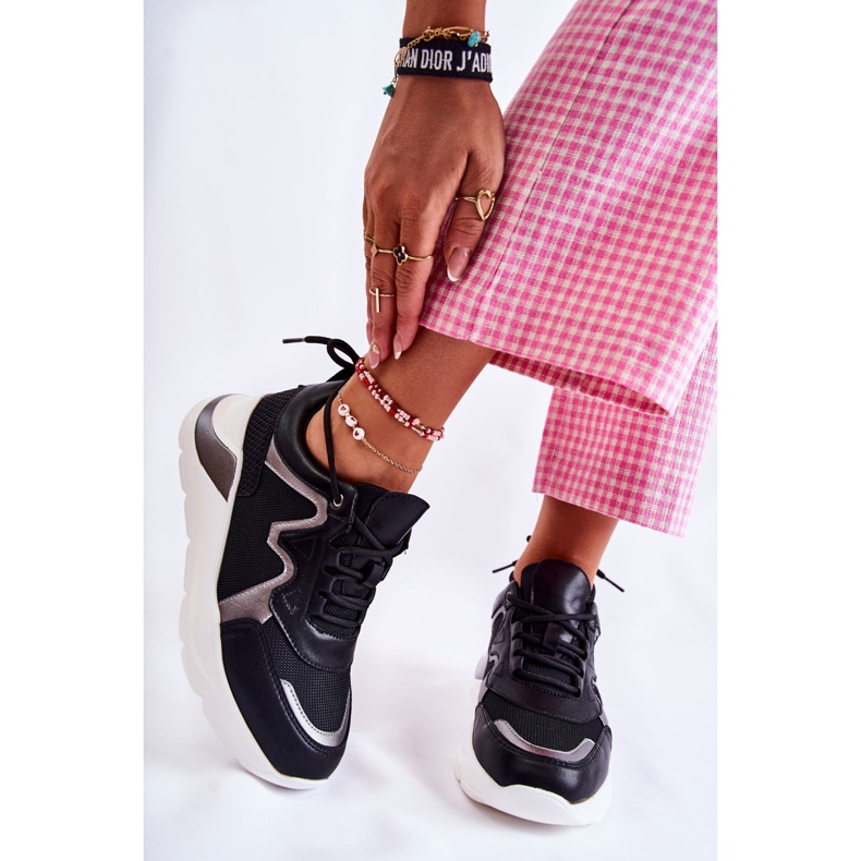 Sneakers Allie nere da donna nero 1