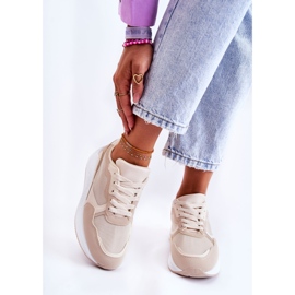 PG1 Sneakers Classiche da Donna Beige Salema 1