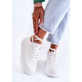 PG1 Classiche scarpe sportive in ecopelle bianche Jennys bianco 1