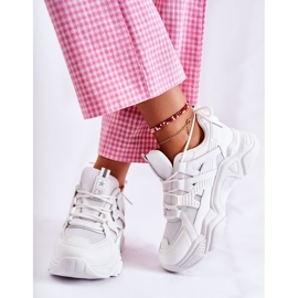 PE1 Scarpe sportive da donna Sneakers White Daren bianco 1