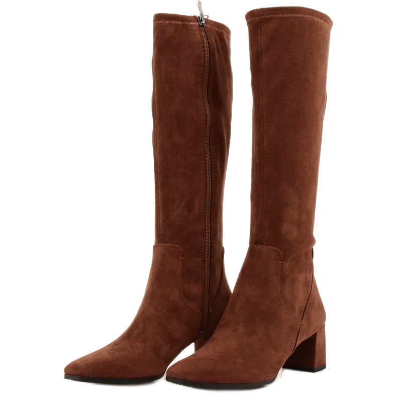 Stivali da donna Caprice 25517-29 Dk cognac strech marrone 2