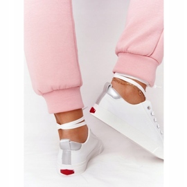 Big Star Sneakers Donna Ecopelle Cross Jeans HH2R4001C Bianco 4
