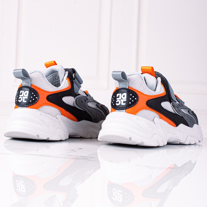 Sneakers da ragazzo Shelovet su una spessa piattaforma grigia grigio multicolore 2