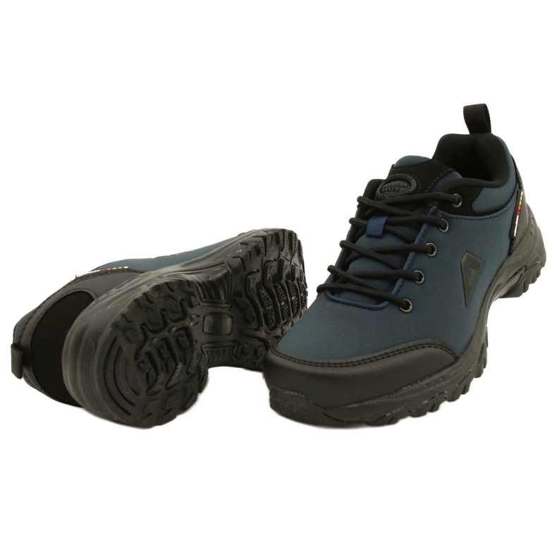 American Club Scarpe sportive americane Softshell impermeabili WT88 / 22 blu navy 4