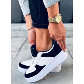 BM Zetto Scarpe sportive da donna nere bianco nero 1