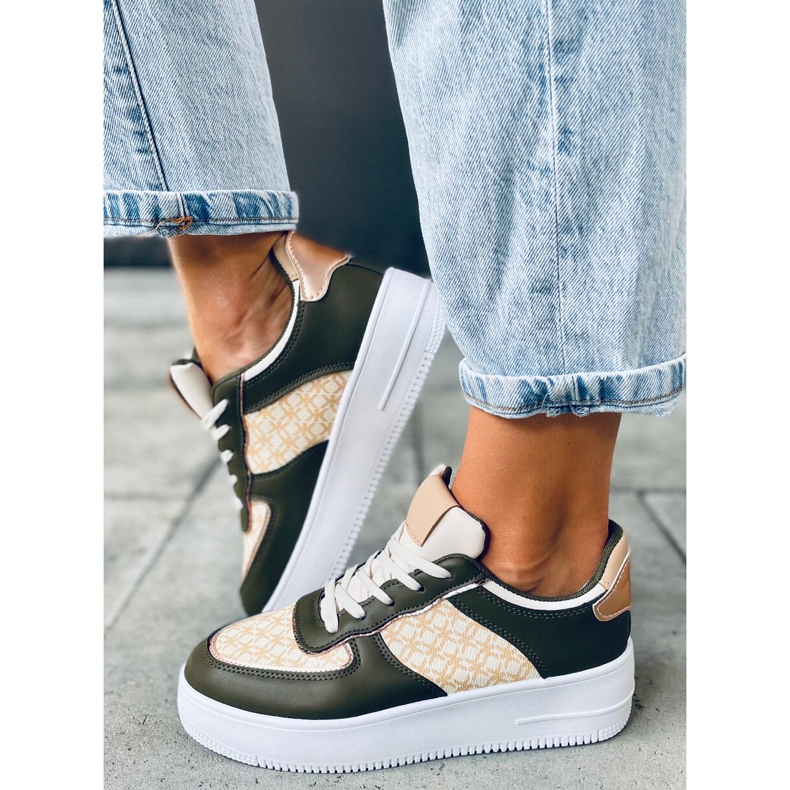 Scarpe sportive da donna Glovi Green verde 1
