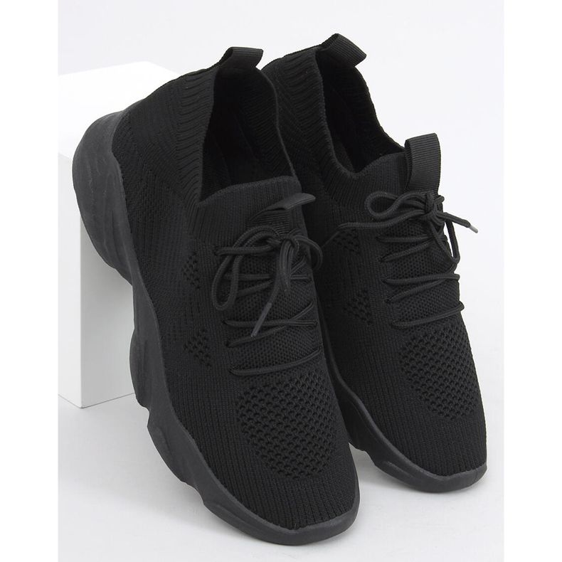 Zoila Calzini neri scarpe sportive nero 1