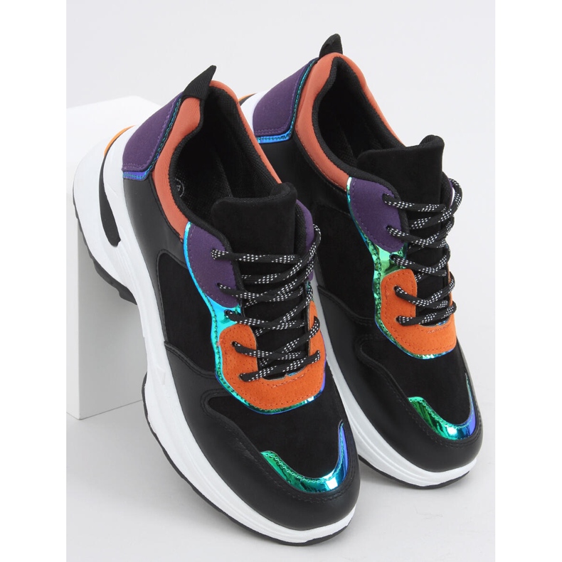 Sneakers Otavia NERO / ARANCIONE 2