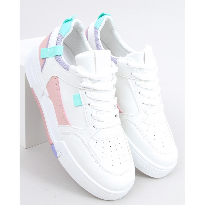 Sneakers Cruz Rosa bianco multicolore 2