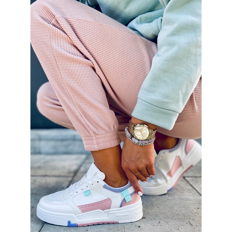 Sneakers Cruz Rosa bianco multicolore 1