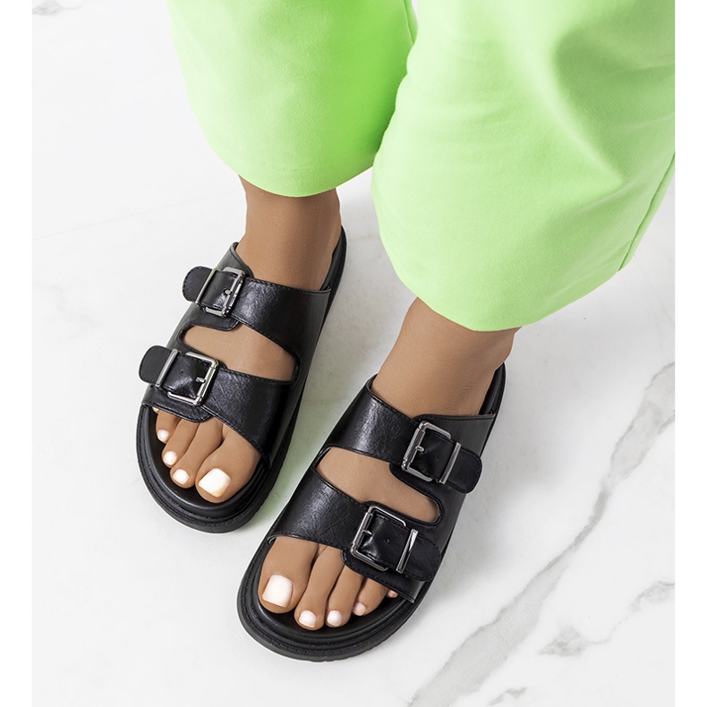 BM Pantofole nere da donna Grayson nero 1