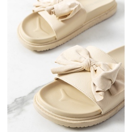 Ciabatte Embley da donna beige 1