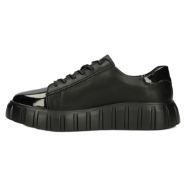 Sneakers in pelle Filippo DP4138 nero 4