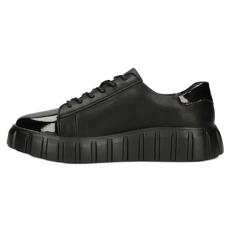 Sneakers in pelle Filippo DP4138 nero 4