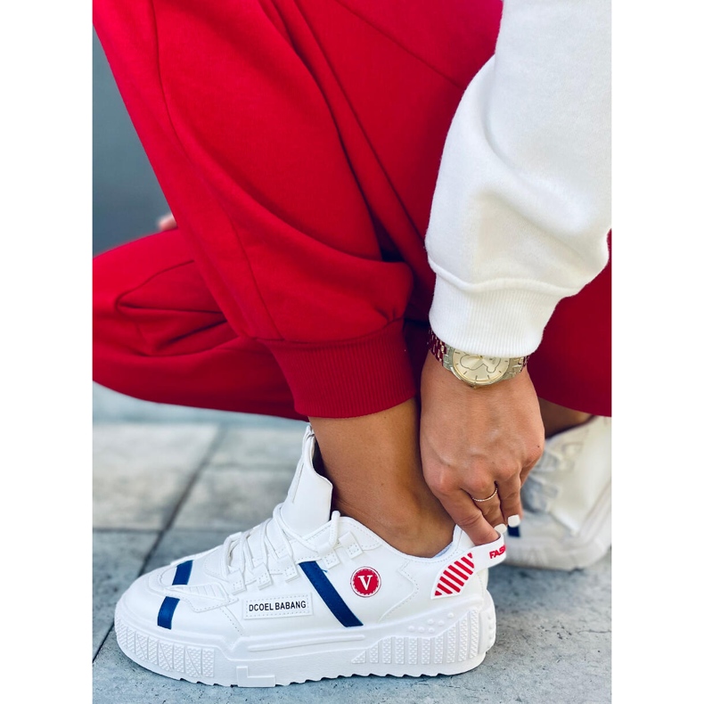 Scarpe da ginnastica Bang Red bianca rosso 1