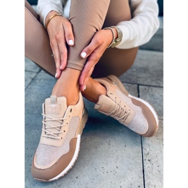 Calzature sportive da donna Teona Khaki beige cachi 1