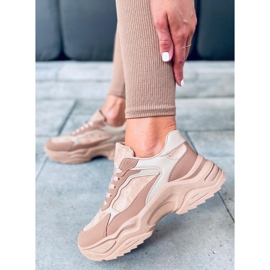 Scarpe da ginnastica Dalla Khaki pastello beige 1