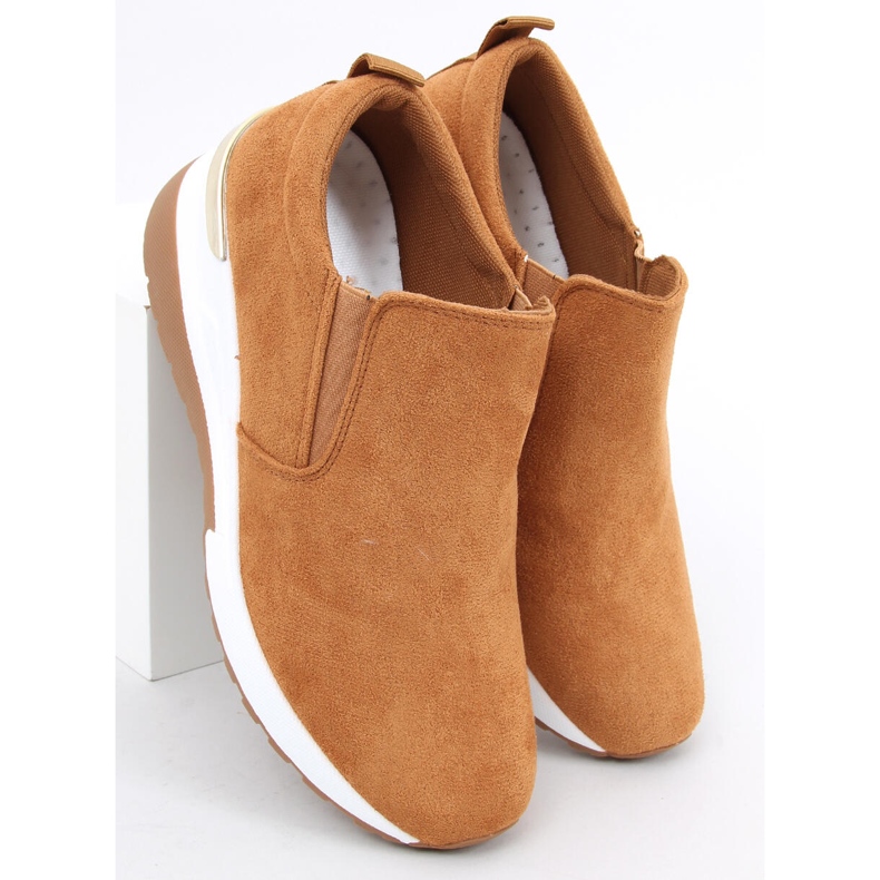 Scarpe con zeppa Biflo Camel marrone 2