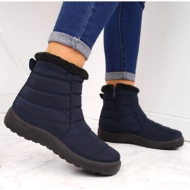 Doposci impermeabili con cerniera Novità W EVE181B blu navy 2