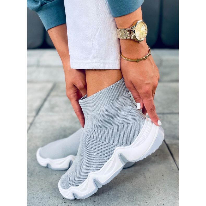 Calzini alti Nova Grey grigio 1