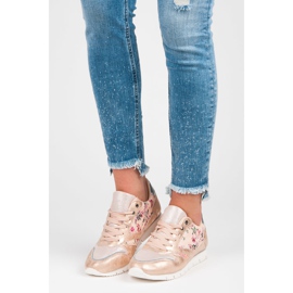Mckeylor Sneakers da donna con rilegatura rosa 2