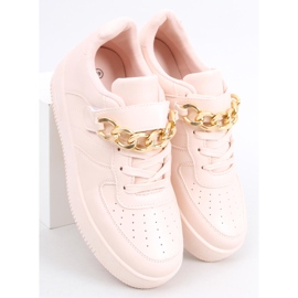 Sneakers Oxys Pink con catena rosa 2