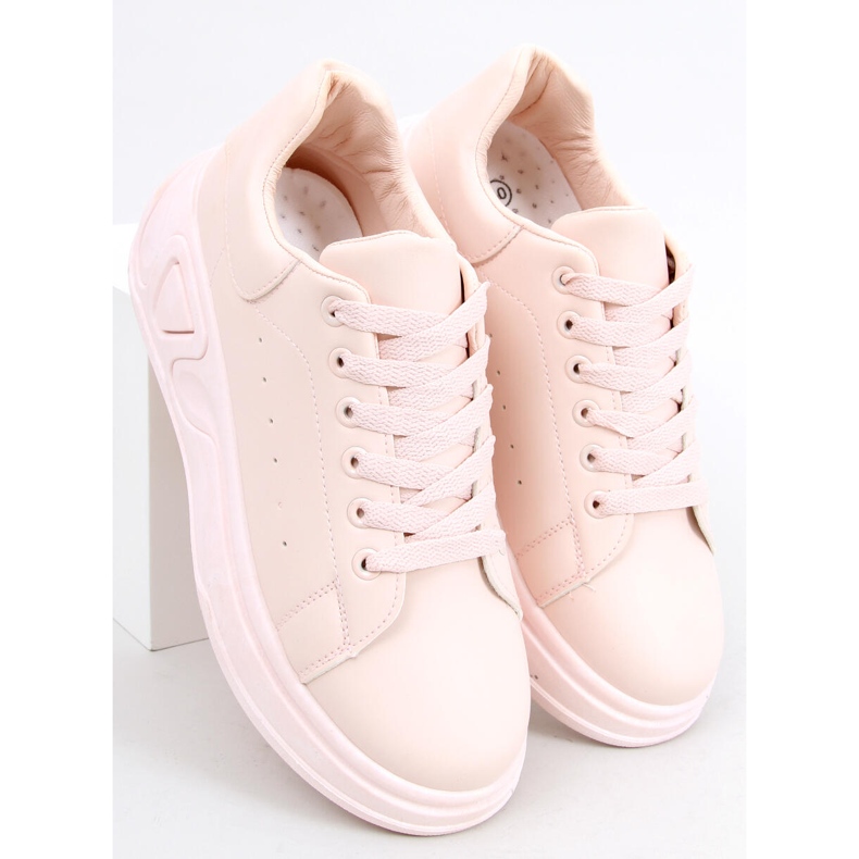 Scarpe con suola alta di Nebu Pink rosa 2