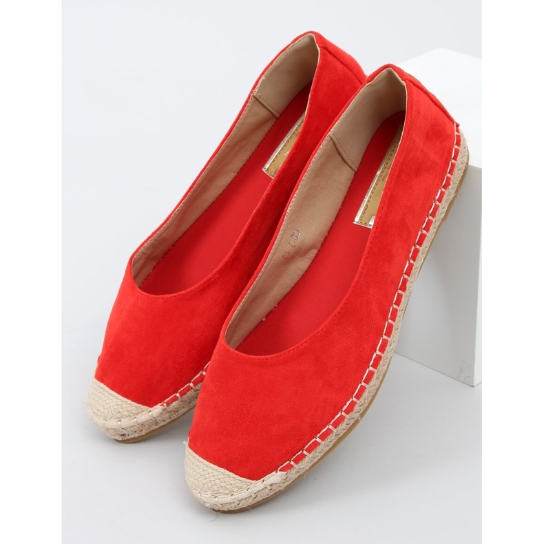 BM Espadrillas da donna Treisa Rosse rosso 1
