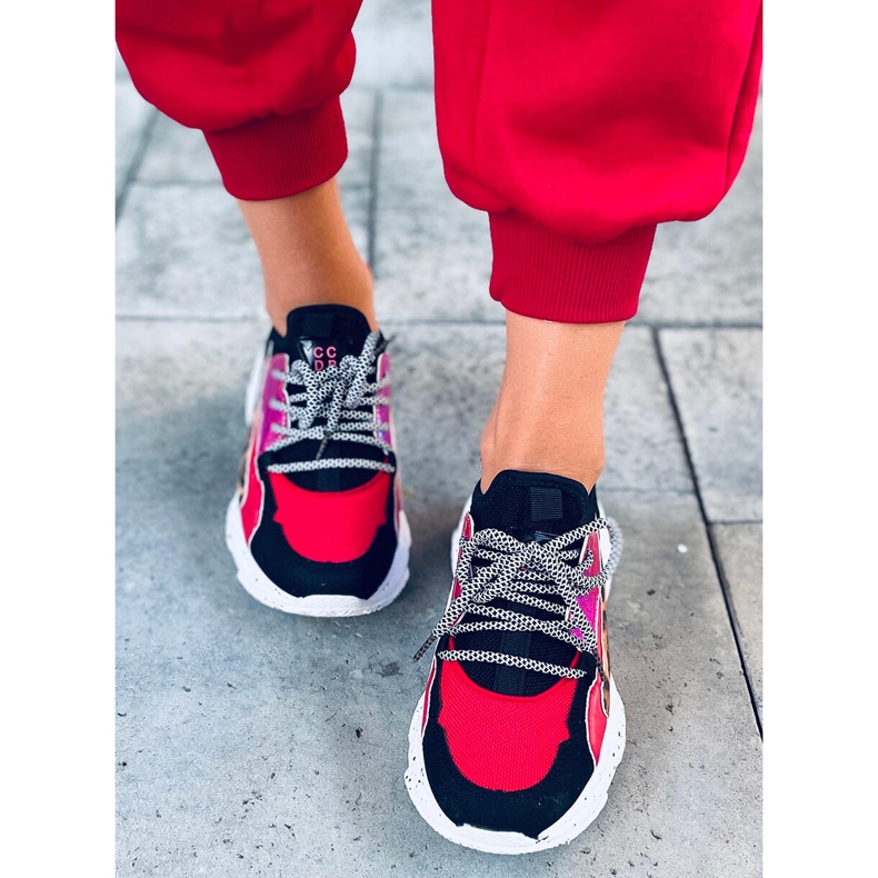 Agnes Red scarpe da ginnastica multicolore 1