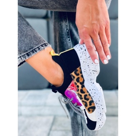 Scarpe da ginnastica nere Agnes multicolore 1