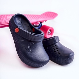 Pantofole leggere per bambini Kroks Big Star II375002 Blu navy 2