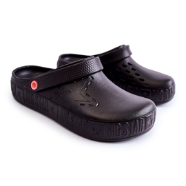 Ciabatte leggere da uomo Kroks Big Star II175001 nere nero 1