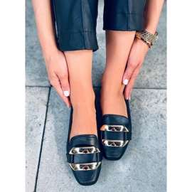 Mocassini da donna Hedd Black nero 1