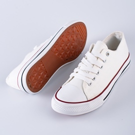 Classiche sneakers bianche Shelovet per ragazzi bianca 1