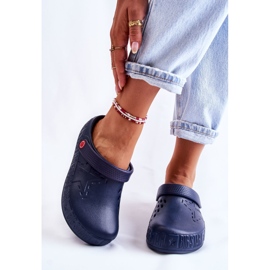 Pantofole leggere da donna Kroks Big Star II275002 Blu Navy 1
