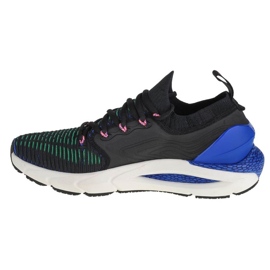 Under Armour Hovr Phantom 2 IntelliKnit M 3024154-002 scarpe da corsa nero 1
