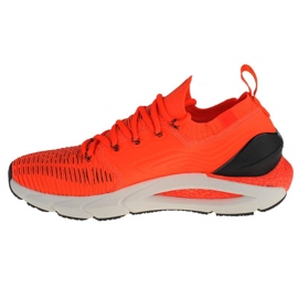 Under Armour Hovr Phantom 2 IntelliKnit M 3024154-600 scarpe da corsa rosso 1