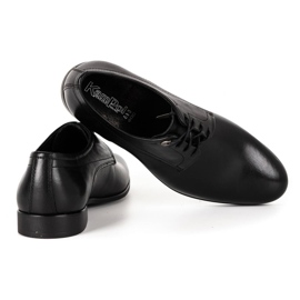 Kampol Scarpe da cerimonia uomo 334/27 nere nero 4