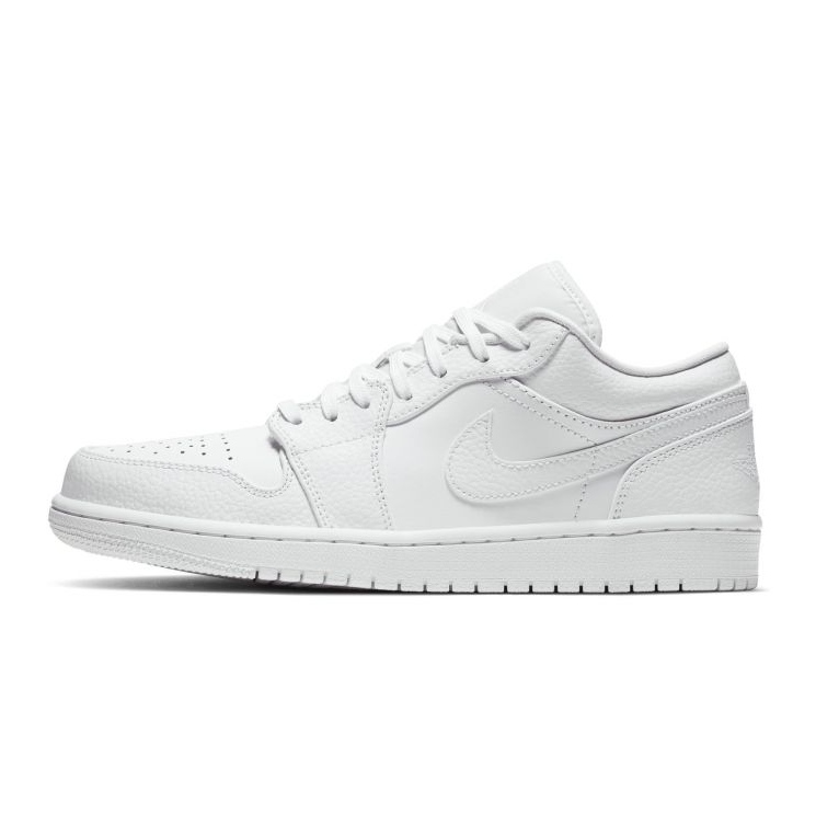 Scarpa Nike Air Jordan 1 Low M 553558-130 bianca 1