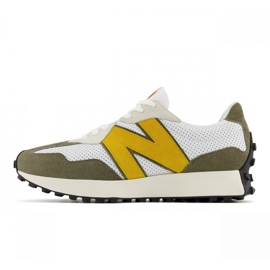 Scarpe New Balance M MS327PO bianco marrone 1
