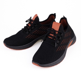 SHELOVET Scarpe da fitness da uomo nere nero 1